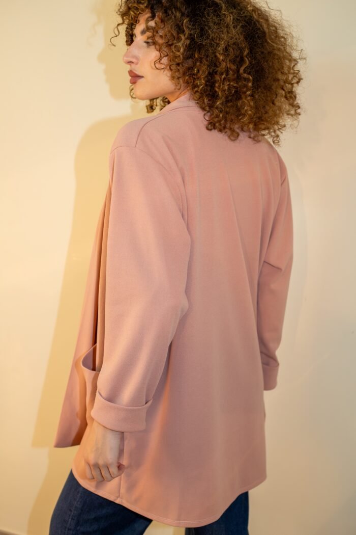 GILET COURT FLUIDE À POCHES – Image 9