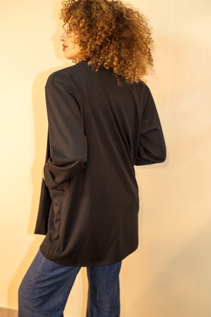 GILET COURT FLUIDE À POCHES – Image 8